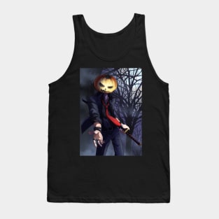 The Pumpkin Head Tank Top